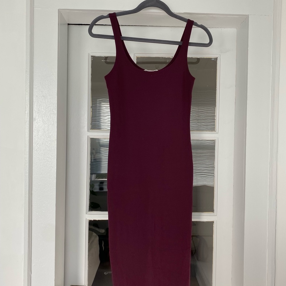Cotton Bodycon Tank Dress